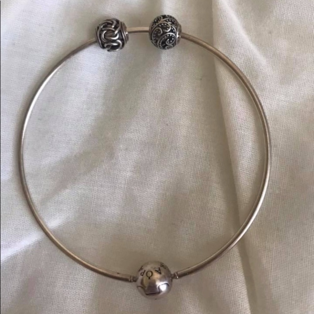 Pandora charm bangle